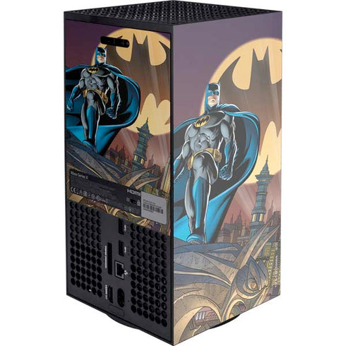 DC Comics Batman in the Sky XBox Series X Digital Edition Console Skin